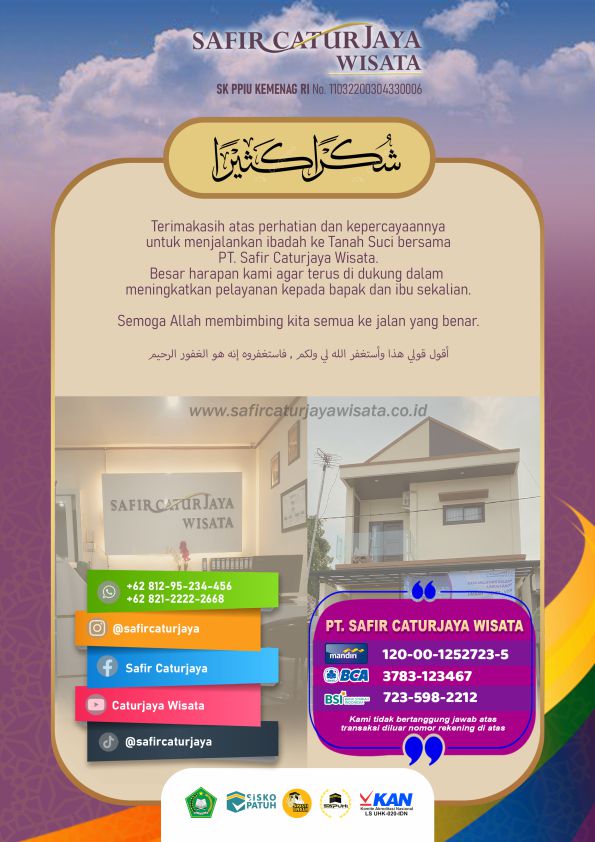SAFIR CATURJAYA WISATA - PROFILE 14